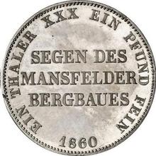 Thaler 1860 A   "Mining"