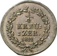 1/4 Kreuzer 1812   L
