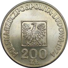 200 Zlotych 1974 MW  JMN "Volksrepublik Polen"
