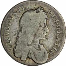 Shilling 1682    "Second laureate bust"