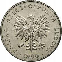 20 Zlotych 1990 MW  