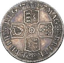 1 Schilling 1707 E   "Dritter Porträttyp"