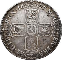 Halfcrown 1697    "Large Shields"