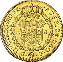 4 Escudos 1784 S V 