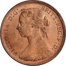 Halfpenny 1891   