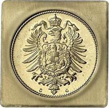 10 Pfennige 1873 G   (Pruebas)