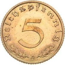 5 Reichspfennig 1937 A  