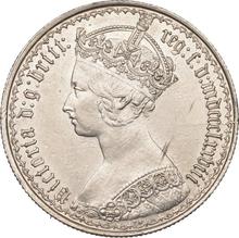 Флорин (2 шиллинга) 1878    "Готическая"