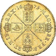 Five guineas 1675    "First laureated bust"