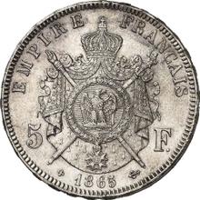 5 Francs 1865 BB  