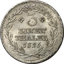 1/3 Thaler 1825   