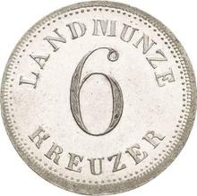 6 крейцеров 1829  L 