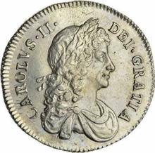 Shilling 1679    "Second laureate bust"