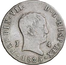 4 Maravedís 1825 J  