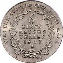 1/6 Thaler 1813 A  