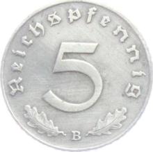 5 Reichspfennig 1941 B  