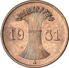 1 reichspfennig 1931 A  