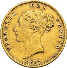 Half Sovereign 1862   