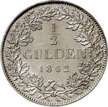 1/2 Gulden 1862   