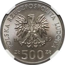 500 Zlotych 1989 MW  SW "Zweiter Weltkrieg"