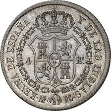 4 Reales 1834 M DG 