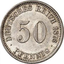 50 Pfennig 1876 G  