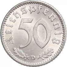 50 Reichspfennig 1944 D  