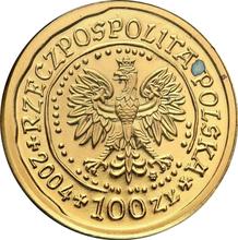 100 Zlotych 2004 MW  NR "White-tailed eagle"