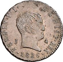 4 Maravedís 1826 J  