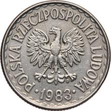 1 Zloty 1983 MW   (Pattern)