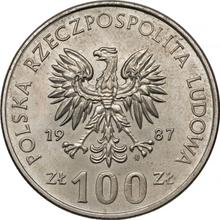 100 Zlotych 1987 MW   "Kasimir III der Große" (Probe)