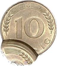 10 Pfennig 1950-2001   