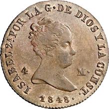 4 Maravedís 1848 Ja  