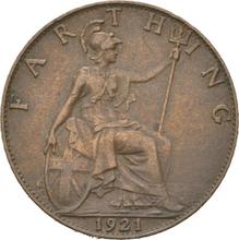 1 Farthing 1921   