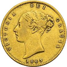Half Sovereign 1863   