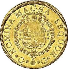 8 Escudos 1757 G J 
