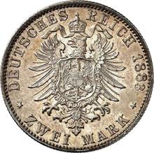 2 Mark 1883 G   "Baden"