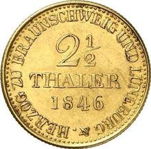 2 1/2 Thaler 1846  B 