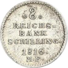 8 shilling 1816  MF 