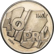 100 злотых 1984 MW   "40 лет Польской Народной Республики" (Пробные)