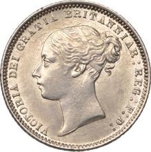 Sixpence 1870   