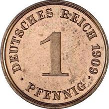1 Pfennig 1909 J  