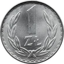 1 Zloty 1975   