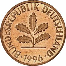 2 пфеннига 1996 G  