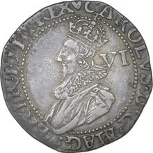 Sixpence 1629    "Second draped bust"