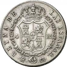 4 Reales 1849 M CL 