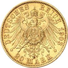 20 Mark 1903 A   "Waldeck-Pyrmont"