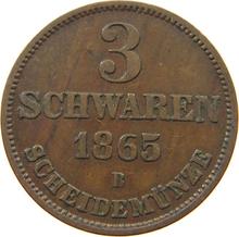 3 Schwaren 1865 B  