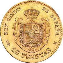 10 Pesetas 1878  DEM 