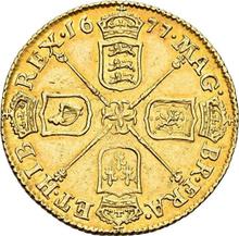 Half Guinea 1677    "Second laureate bust"